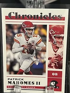 PATRICK MAHOMES II----2022 PANINI---CHRONICLES---CHIEFS - Picture 1 of 2