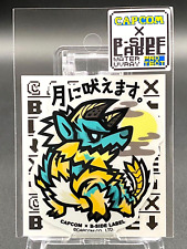 [OUT OF PRINT] CAPCOM x B-Side Label Sticker MONSTER HUNTER Zinogre JP LE
