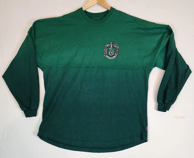 斯莱特林精神球衣哈利波特男式尺寸衬衫 M 巫师世界棉 — 第 1/4 张图片