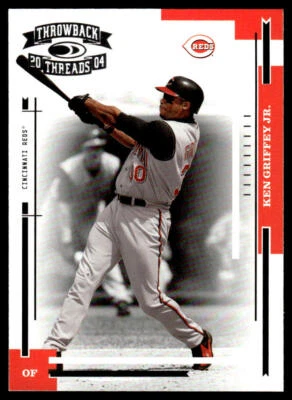 2004 Donruss Throwback Threads #56 Ken Griffey Jr. - Image 1 of 2