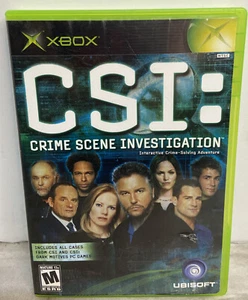 CSI Crime Scene Investigation Microsoft Xbox Videospiel komplett originalverpackt - Bild 1 von 3