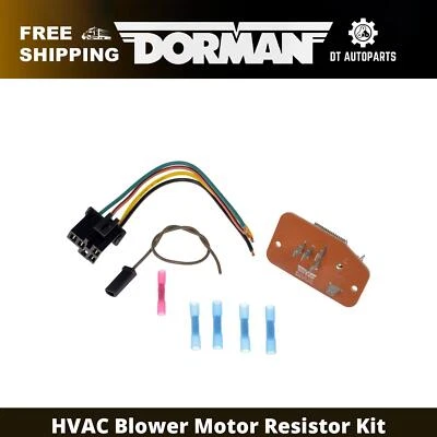 For 1999-2004 Ford E-350 Super Duty Dorman HVAC Blower Motor Resistor Kit Rear - Image 1 of 4