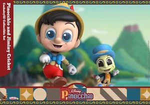 Disney Hot Toys COSB894 PINOCCHIO & JIMINY CRICKET Cosbaby Collectible Box Set - Picture 1 of 4