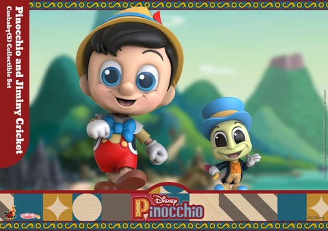 Disney Hot Toys COSB894 PINOCCHIO & JIMINY CRICKET Cosbaby Collectible Box Set Cover