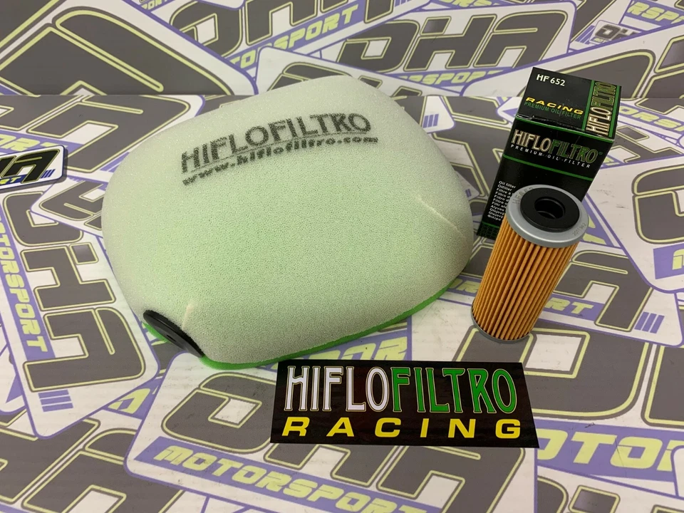 NEW Hiflo Oil Filter & Air Filter Service Kit for Husqvarna FE350 2017 2018  - Image 1 of 1