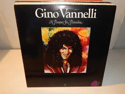 GINO VANNELLI - A Pauper in Paradise 1977 A&M Records  Pop Jazz Funk Vinyl LP - Image 1 of 2