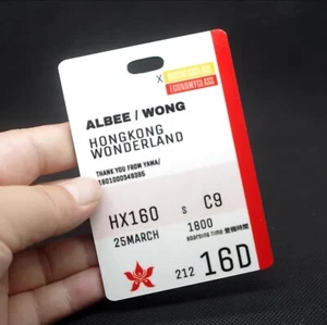 DIY and get your Personalized Luggage Tags Single Sided or Both - Picture 1 of 5