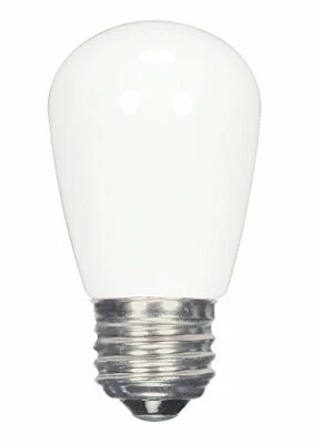 Satco S9175 LED S14 Frost 2700K Medium Base Light Bulb, 1.4W - Image 1 of 3