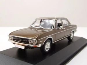 Audi 100 1969 marrón metálico modelo de coche 1:43 Maxichamps - Imagen 1 de 9