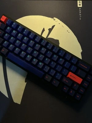 KBDFANS Custom Keyboard | GMK Laser Keycaps | Neopolitan Ice Cream Switches - Image 1 of 4