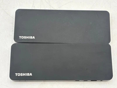 批量 2 件 东芝 Thunderbolt 3 扩展坞 - PA5281U-2PRP 无交流适配器 — 第 1/4 张图片