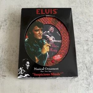 Elvis Presley Christmas Ornament "Suspicious Minds" Weihnachtsdeko Musical 1996 - Bild 1 von 6