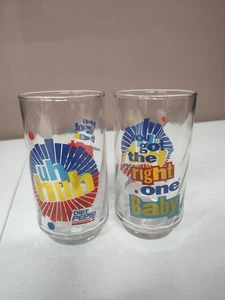 Vintage Diät Pepsi Gläser You Got The Right One Baby Uh Huh 2er Set  - Bild 1 von 4
