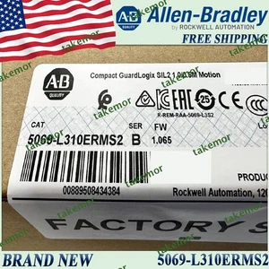 AB sigillato in fabbrica 5069-L310ERMS2/B spedizione gratuita 5069 L310ERMS2 B Compact GuardLogix - Foto 1 di 7