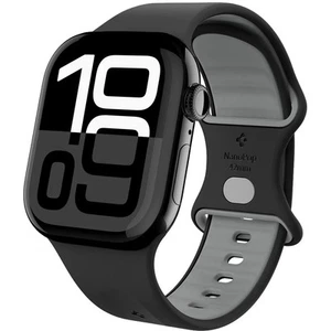 Bransoletka do smartwatcha 42/41/40/38mm Spigen Bransoletka do zegarka Pasek do zegarka Czarno-szary - Zdjęcie 1 z 13
