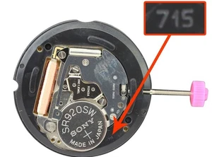 MOVIMIENTO RELOJ HARLEY RONDA 715 3PM CALENDARIO ALTURA 1 (NUESTRA REF PET) - Imagen 1 de 2