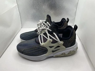 New Nike React Presto Flyknit Multi Black Size 7.5 CN1709-001 No Box - Image 1 of 4