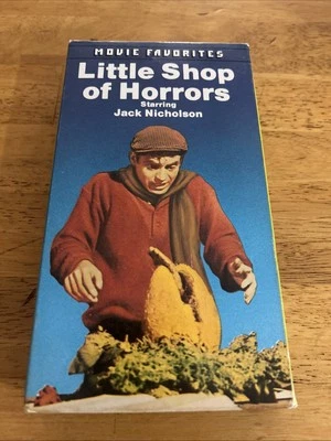 Little Shop of Horrors (VHS 1961) Jack Nicholson Movie Favorites Foto 1 de 3
