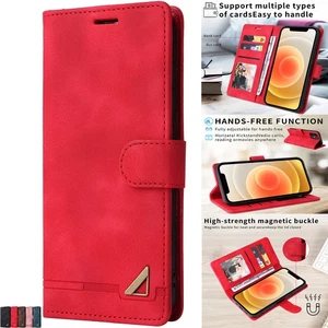 Leather Anti Scratch Wallet Case Flip Cover For Google Pixel 7 Pro 7A 7 6 Pro 6 - Picture 1 of 16