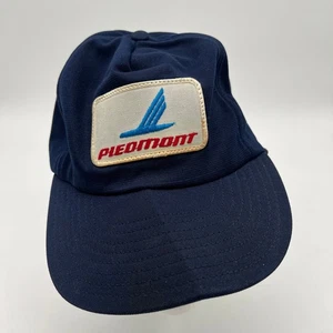 Vintage Piedmont Airlines SnapBack Truckermütze gebrochener Schein Schaumstoff weg schneller Versand! - Bild 1 von 9