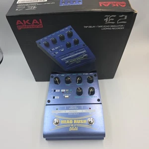 Akai E2 Headrush Delay/Tape Echo and Looper Effects Pedal UnTested No Power Cord - Picture 1 of 12
