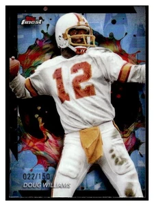 2024 Topps Finest Doug Williams 243 Rare Teal /150 Tampa Bay Buccaneers - Picture 1 of 2
