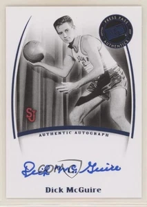 2007-08 Press Pass Legends Saturday Signatures Dick McGuire Auto Salón de la fama - Imagen 1 de 4