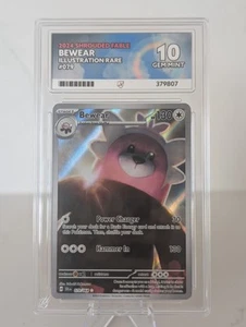 Pokémon TCG Bewear Karte Shrouded Fable Serie 079/064 Ace 10 alle 10 Subgrades - Bild 1 von 2