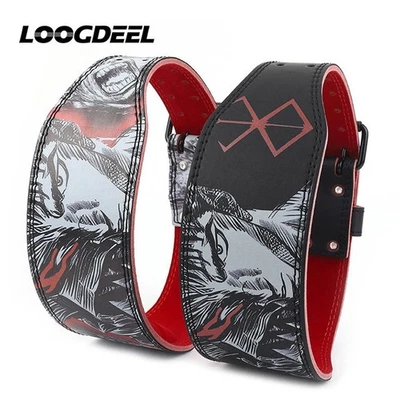 Cinturón de soporte de cintura Loogdeel espalda baja transpirable fitness levantamiento de pesas mancuerna Foto 1 de 4