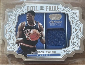 2021-22 Panini Crown Royale Hall of Fame Memorabilia Patrick Ewing #HM-PEW HOF - Bild 1 von 2