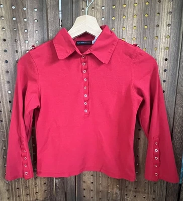 Vintage Girls Mary-Kate and Ashley Classic Red Shirt Girls Size 10/12 Full House - Image 1 of 4