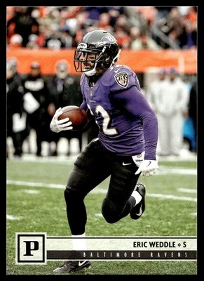 2018 Panini Eric Weddle Baltimore Ravens #25 - Image 1 of 2