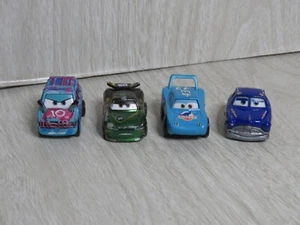 Lot 4 Cars 2 Mini Racers Conrad Camber Blindspot Hudson Hornet King READ - Picture 1 of 21