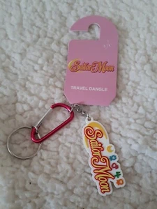 Sailor Moon Anime travel dangle logo Keychain keyring carabiner - Picture 1 of 2