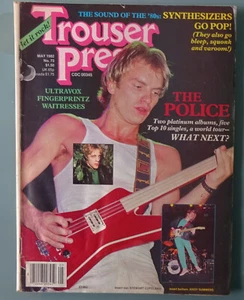 Trouser Press Magazine - May 1982 - Police, Ultravox, Waitresses, Fingerprinz et - Picture 1 of 1