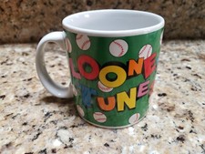 Sakura Looney Tunes Warner Bros. Ceramic 12 oz. Bugs Bunny Baseball Mug Cup 1994