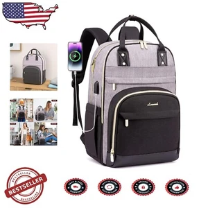 Large Capacity Anti-Theft Backpack for Women - Ideal for Travel and School - Picture 1 of 12