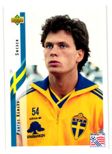 Upper Deck World Cup USA 1994 Pontus Kamark Sweden National Team Card 99.    d