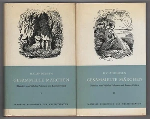 (Manesse) H. C. Andersen: Gesammelte Märchen (2 Bde.) illustriert (um 1960) - Bild 1 von 9