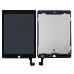 Apple iPad Air 2 A1566 / A1567 LCD & Touch Screen + Adhesive Template Black - Picture 1 of 2