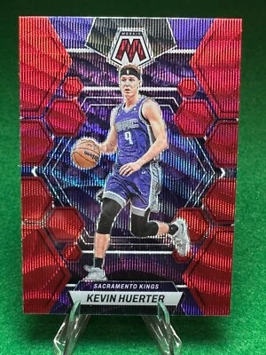 2022-23 Panini Mosaic Red Wave Prizm #54 Kevin Huerter Sacramento Kings - Image 1 of 2