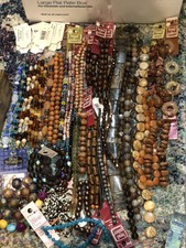 Huge Jewelry Making Supplies Lot Glass, Crystals, Stone Beads + More 25 lbs
