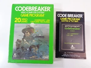 Videojuego completo Codebreaker Atari 2600 / 7800 (probado y funcionando) PAL - Imagen 1 de 11