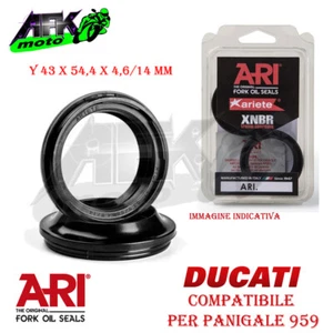 Parapolvere Forcella Y 43x54,4x4,6/14 mm per Ducati Panigale 959 2016 al 2017 - Foto 1 di 1