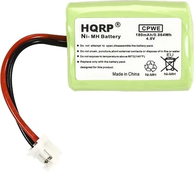 HQRP 180mA Battery Compatible with SportDOG WetlandHunter SD-800-CAMO Collar Receiver