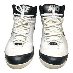 Nike 2011 Women's Basketball Shoes Size 9 White Leather 443455-102 Classic Style - Picture 1 of 7