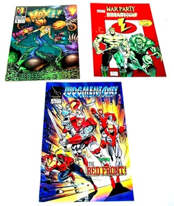Moxi #1A, Judgment Day #6, War Party & Dreadwolf #1 Lightning Comics Lot  - Picture 1 of 2