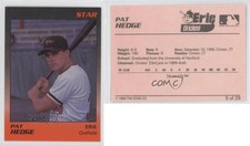 1989 Star Erie Orioles Patrick Hedge #5
