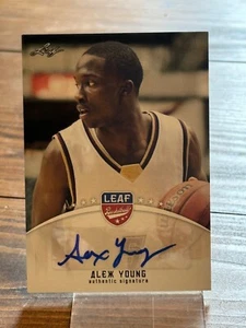 Leaf Basketball BA-AY1 Alex Young Authentic Signature Autographed Trading Card - Picture 1 of 16