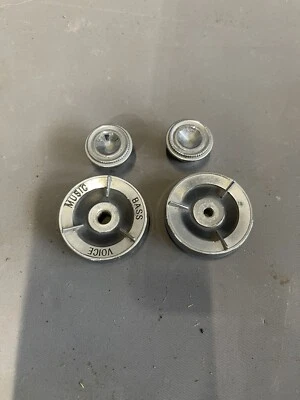 1964 1965 Oldsmobile Cutlass S 442 F85 Radio Knobs Speaker Buttons Vista Cruiser - Image 1 of 4